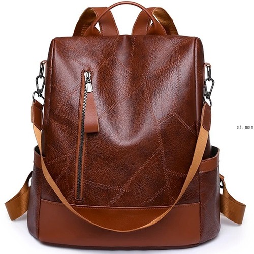Zaino donna antifurto pelle - donna, in