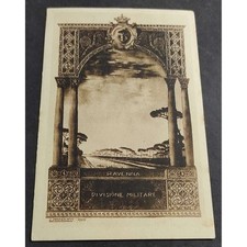 Cartolina Ravenna - Divisione Militare