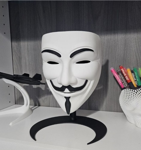 Maschera vendetta guy fawkes - vendetta,
