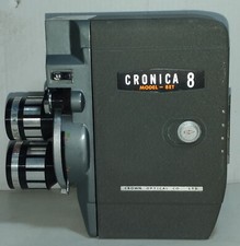 CINEPRESA 8 MM CRONICA 8 ET , CARICA A MOLLA , FINE ANNI 50 