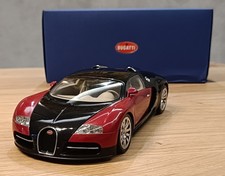 AUTOart - BUGATTI EB 16.4 VEYRON - 1:18 - Black/Red - Limited. Nr.4387 - DEFECT