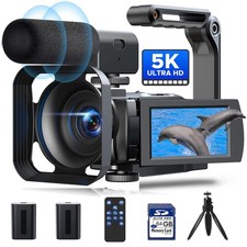 ✅Videocamera UHD 5K Touch
