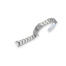 Bracciale acciaio argento 21 per Rolex Datejust Submariner Deepsea 116660 Glide Lock