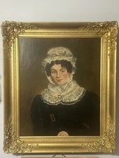 Antico dipinto ritratto