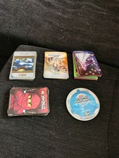 LOTTO CARTE ATOMIC FOOTBAL, CAVALIERI DELLO ZODIACO, SKYLANDERS, LET'S GO, NINJA