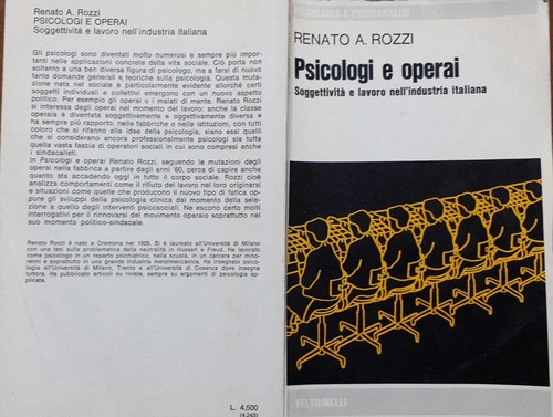 Psicologi operai - psicologi, e