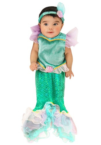 Costume sirena neonato bunting