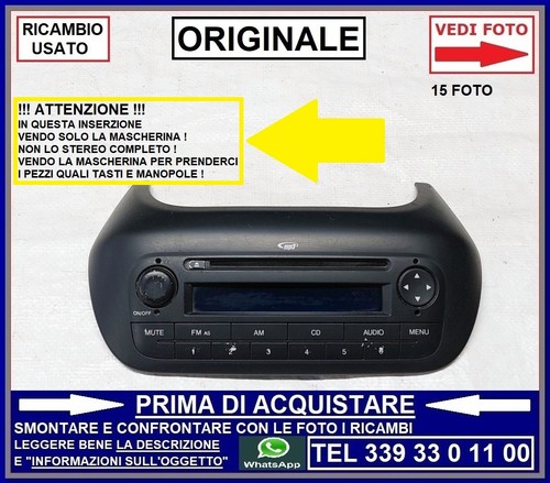 Ricambi manopola tasti - ricambi, stereo