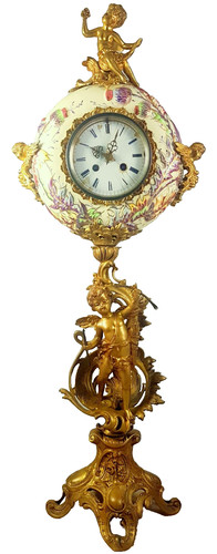 Antico orologio camino - antico, da