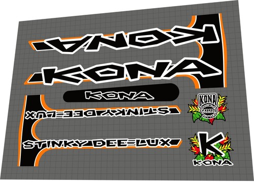 Set decalcomanie kona - set,