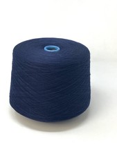 STOCK FILATO ZEGNA CASHWOOL  100% FINE MERINO WOOL Nm 2/30 NAVY  1300g