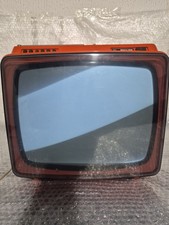 TV TELEVISORE PORTATILE VINTAGE PHILIPS FUNZIONANTE anni 60/70 Type 12 B 610/38L