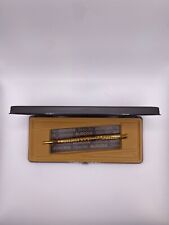 AURORA Marco Polo penna a sfera dorata, vintage