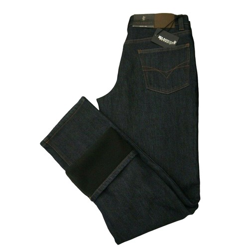 Jeans uomo imbottito - jeans, pile