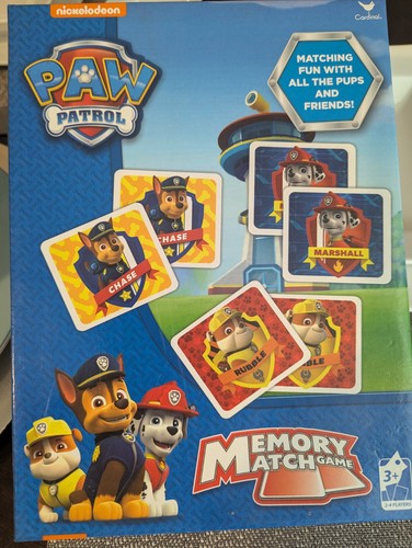 Paw patrol memory match game - memory,