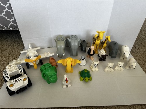 Lotto lego duplo animali zoo - lotto,