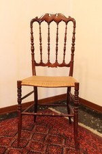 Sedia Italiana Chiavarina anni 60 Originale stile moderno Regency Legno Chiaro 