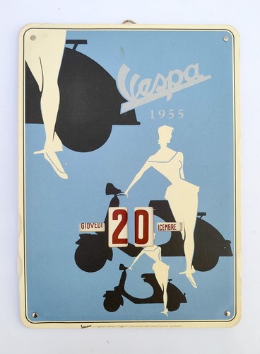 Calendario perpetuo vespa - calendario,