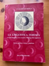 La linguistica tedesca. 