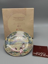 Piatto artistico vintage 1977