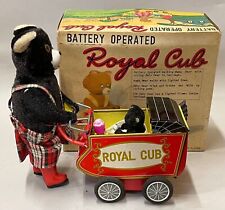 Carrozzina elettrica in latta Royal Cub/Bear Made in Japan