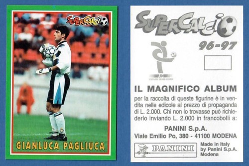 Figurina supercalcio - figurina, 96/97