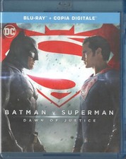BATMAN VS SUPERMAN DAWN OF JUSTICE BLU RAY SUPEREROI VERSIONE VENDITA