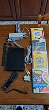 nintendo wii usata, nera, usata pochissimo in perfette condizioni, con 4 giochi 