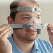 Maschera Nasale con Copricapo