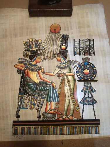 Papiro egiziano disegno - papiro,