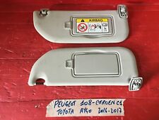 ALETTE PARASOLE DX SX PANTINE PEUGEOT 108 CITROEN C1 TOYOTA AYGO 2014 2015 2016