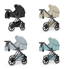 Passeggino MOMMO ROYAL 2in1/3in1/4in1 eco pelle