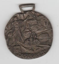 VIGILI DEL FUOCO POMPIERI MEDAGLIA 1966 ESERCITAZIONE CASTORE 3 (MM.33) #MD810