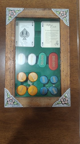 Deluxe set poker vintage - set, in