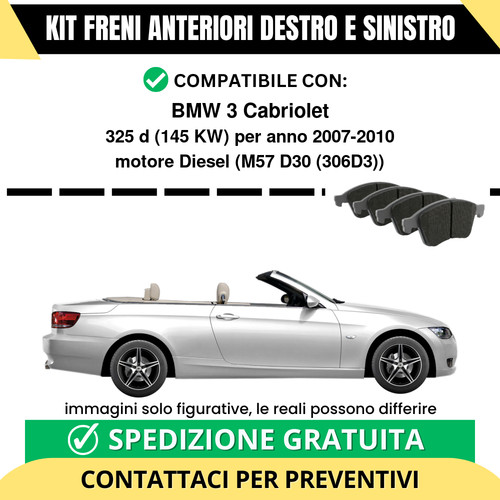 Pastiglie freno anteriori per - pastiglie,
