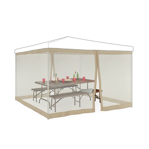 Relaxdays set zanzariere - set,