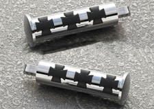 Pedane pedalini cromati Harley