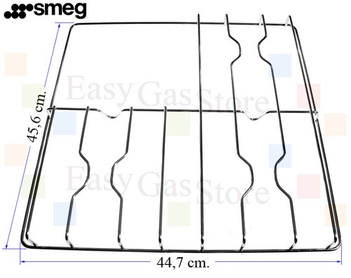 Smeg griglia cromata 3 - smeg,