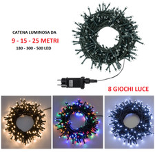 catena luminosa luci di natale