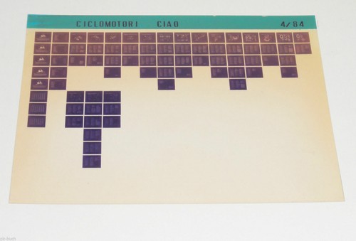 Microfiche catalogo ricambi - microfiche,