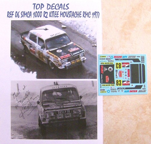 Simca 1000 rallye - 1000, 2