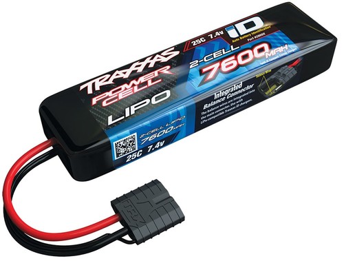 Traxxas lipo batteria 7600 - lipo, mah