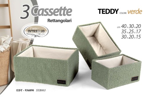 Set cassette contenitori - 3,