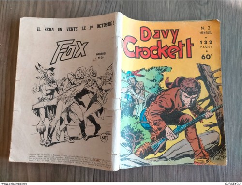 Ancienne davy crockett - bd,