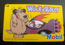 Scheda telefonica. Phone card. Telephone card. "Wacky Races. Japan. 110-011. Usa