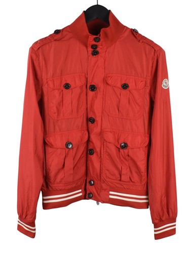 Giacca rossa uomo moncler - uomo,