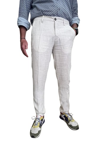 Pantalone uomo 100 - 100%, lino