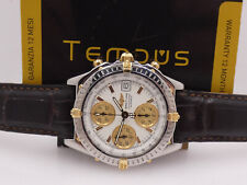 OROLOGIO BREITLING CHRONOMAT CHRONOGRAPH B13350 SCATOLA E DOCUMENTI ORO 18 KT E ACCIAIO