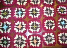 LANA IN MATTONELLE A UNCINETTO