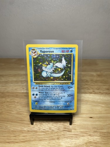 Carta pokemon vaporeon tcg - pokemon,